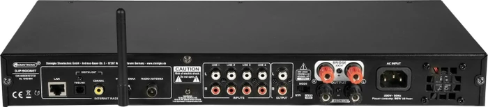 Omnitronic DJP-900NET Class-D Verstärker mit Internetradio