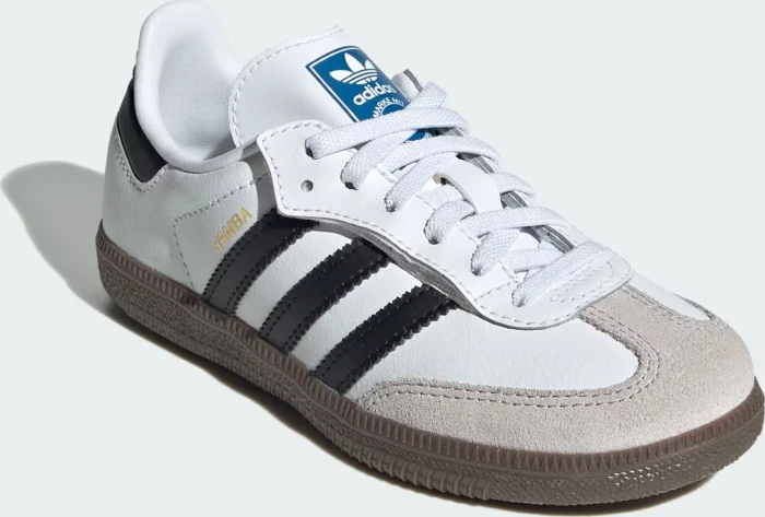adidas Samba OG Comfort Closure Elastic Lace cloud white/core black/gum (Junior)