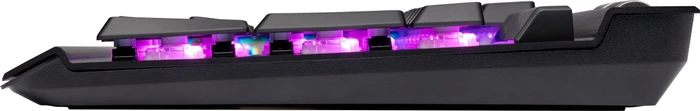 Corsair Gaming K70 RGB MK.2 Low Profile Rapidfire, MX LOW PROFILE RGB SPEED, USB, DE
