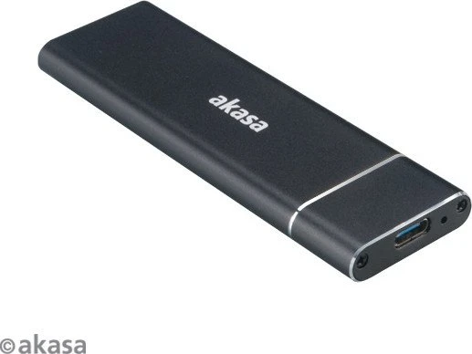 Akasa M.2 (NGFF) SSD aluminium enclosure, USB-C 3.1