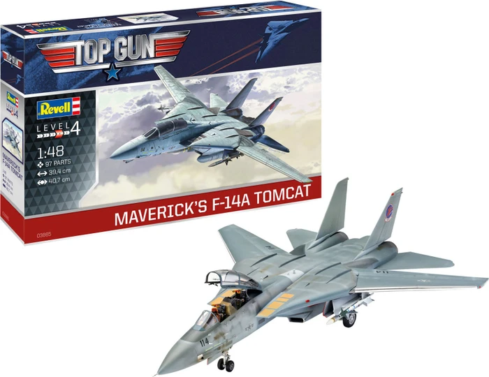 Revell Top Gun Maverick F-14 A Tomcat Top Gun