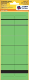 Avery-Zweckform Ordneretiketten Sonderformat, 192x38mm, grün, 5 Blatt (10 Etiketten)