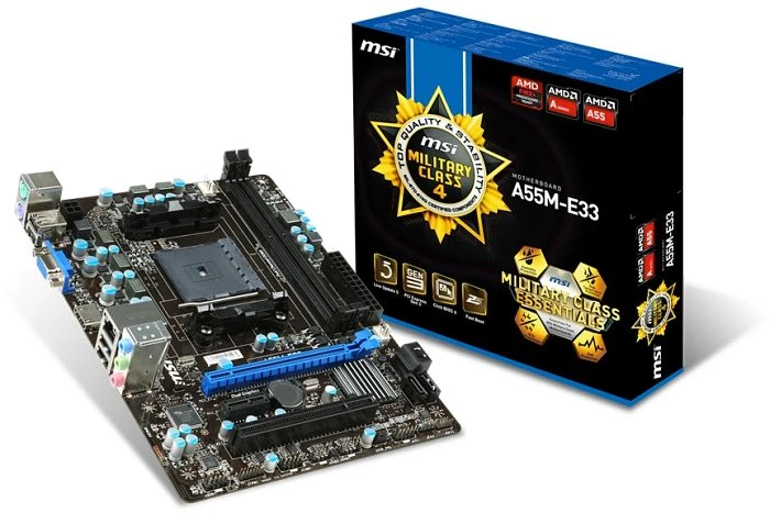 MSI A55M-E33 (AMD FM2+)