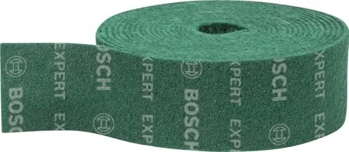 Bosch Professional EXPERT N880 Vlies Gewebeschleifblatt Sparrolle, 100mm x 10m, 1 Stück