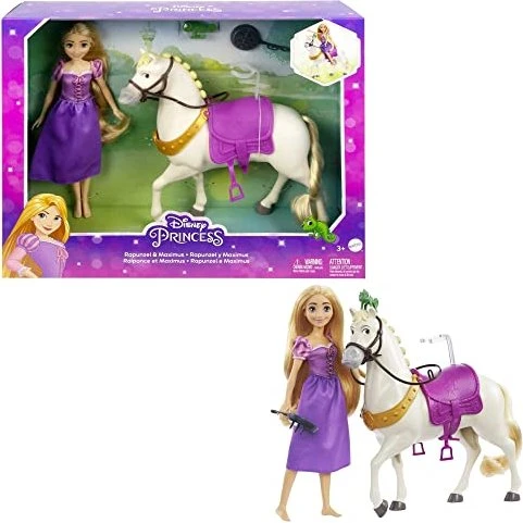 Mattel Disney - Prinzessin - Rapunzel & Maximus