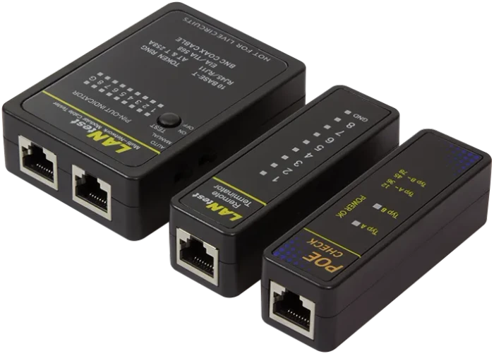 LogiLink Netzwerk Kabeltester mit POE-Finder RJ-11/RJ-12/RJ-45/BNC