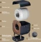 Pawbby P1 Ultra Katzentoilette, selbstreinigend, braun/anthrazit Vorschaubild