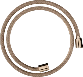 Hansgrohe AXOR ShowerSolutions Textilbrauseschlauch 1.25m mit konischer und zylindrischer Mutter polished red gold