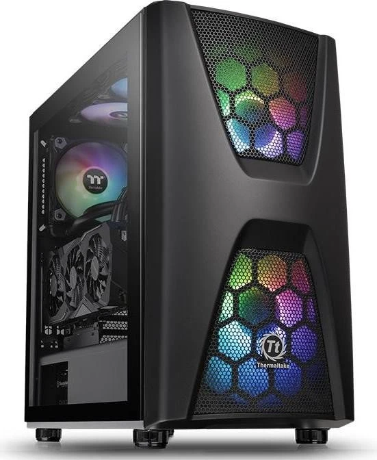 Thermaltake Commander C34 ARGB, Glasfenster