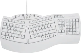 Perixx Periboard-512W, weiß, USB, DE