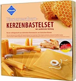 Pebaro Bienenwaben-Kerzenbastelset