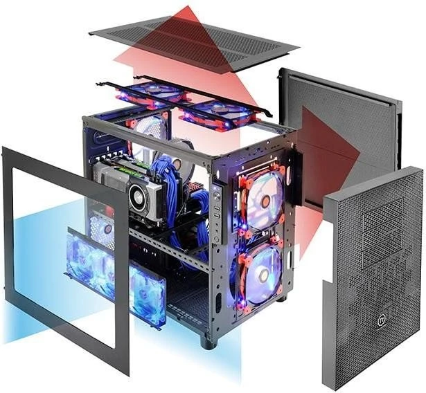 Thermaltake Core X2, Acrylfenster