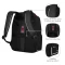Wenger Altair 15.6" Laptop-Rucksack, schwarz Vorschaubild
