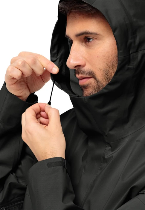 Jack Wolfskin Wandermood 3L Funktionsjacke granite black (Herren)