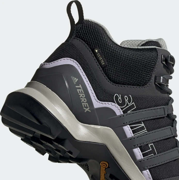 adidas Terrex Swift R2 Mid GTX core black/dgh solid grey/purple tint (Damen)
