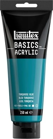 Liquitex Basics Acrylic turquoise blue, 250ml