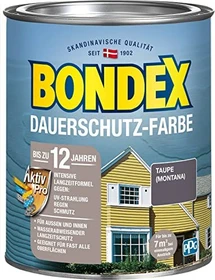 Bondex Dauerschutz-Farbe taupe/montana, 750ml