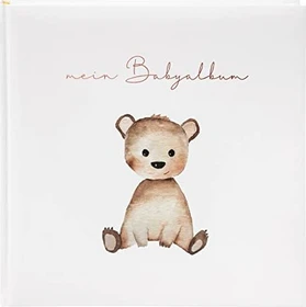 Goldbuch Buch Fotoalbum Teddybär 25x25