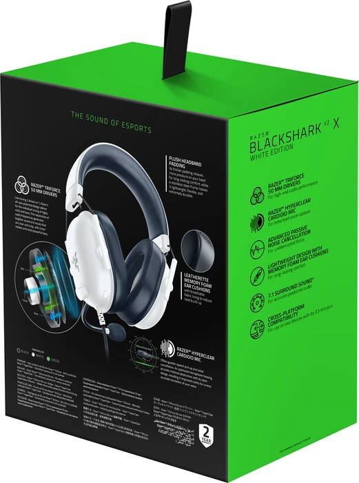Razer BlackShark V2 X weiß