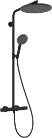 Hansgrohe Raindance Alive S Puro Showerpipe 300 1jet mit Ecostat Element mattschwarz