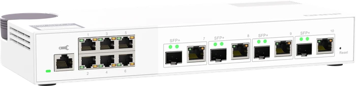 QNAP QSW-M2100 Desktop 2.5G Smart Switch, 6x RJ-45, 4x RJ-45/SFP+
