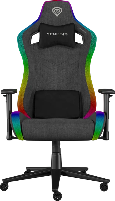 Genesis Trit 660 RGB Gamingstuhl, schwarz/grau