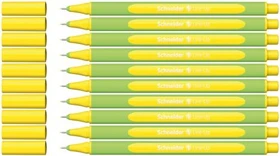 Schneider Line-Up Tintenroller (Mine) golden yellow/grün, 10er-Pack