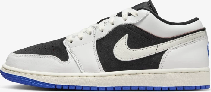 Nike Air Jordan 1 Low Quai 54 off noir/summit white/burnt sunrise/sail (Herren)