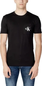 Calvin Klein Monologo Pocket T-Shirt kurzarm ck black (Herren)