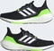 adidas Ultraboost 22 core black/cloud white/solar green (Herren) Vorschaubild