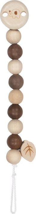 Goki Schnullerband Holz elefant