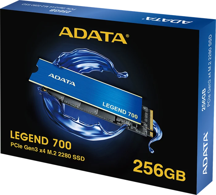 ADATA LEGEND 700 256GB, M.2 2280 / M-Key / PCIe 3.0 x4, Kühlkörper