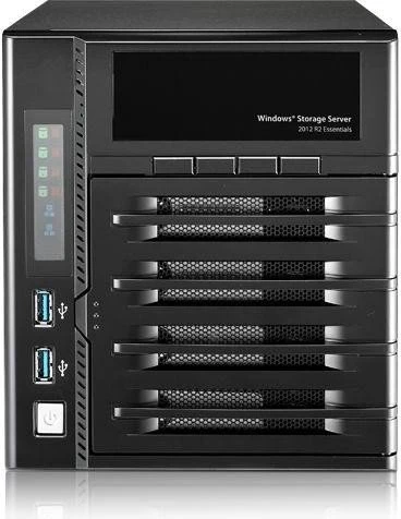Thecus W4000, 2GB RAM, 2x RJ-45 1000Base-T, 2x USB-A 3.0