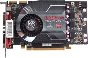 XFX Radeon HD 6750, 1GB GDDR5, 2x DVI, mDP