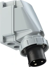 PCE CEE-Wandgerätestecker 63A 3p 7h IP67 POWER TWIST