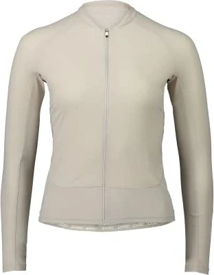 POC Essential Road Trikot langarm light sandstone beige (Damen)