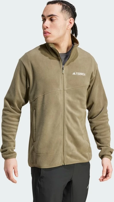 adidas Terrex Multi Fleece Jacke olive strata (Herren)