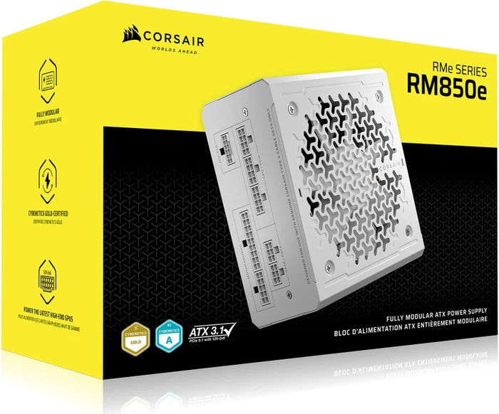Corsair RMe Series 2025 RM850e White 850W, ATX 3.1