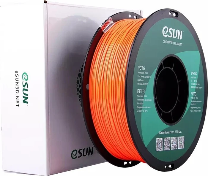 eSUN PETG, orange, Spule, 1.75mm, 1.00kg