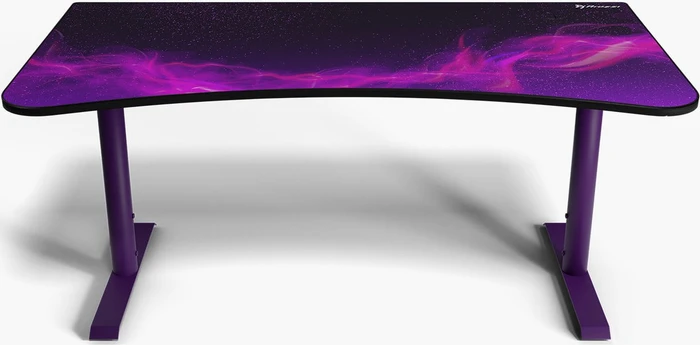 Arozzi Arena Gaming Desk Schreibtisch 160x82cm Purple Galaxy