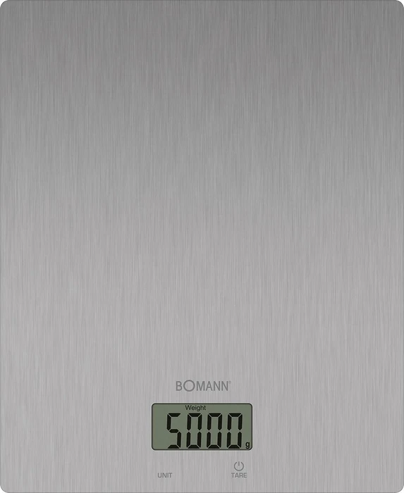 Bomann KW 6086 CB digitale Küchenwaage edelstahl