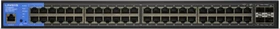 Linksys LGS300 Rackmount Gigabit Managed Switch, 48x RJ-45, 4x SFP+, 740W PoE+ (LGS352MPC)