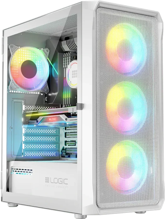 Logic Concept Portos ARGB Midi White, Glasfenster
