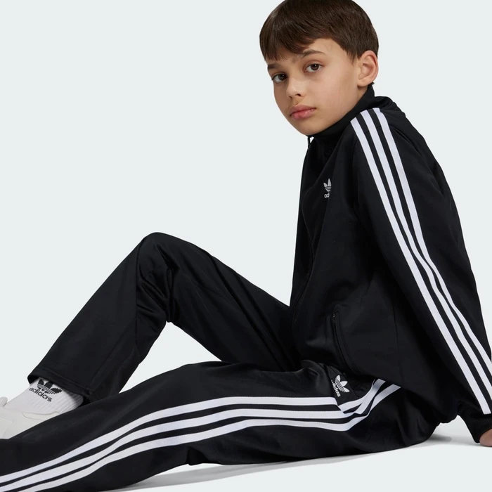 adidas Adicolor Firebird Trainingshose lang schwarz (Junior)