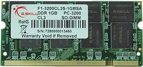 G.Skill SA Series SO-DIMM 1GB, DDR-333, CL3