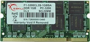G.Skill SA Series SO-DIMM 1GB, DDR-333, CL3