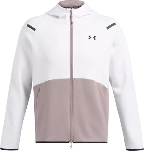 Under Armour Unstoppable Zip Hoodie tetra grey/white (Herren)