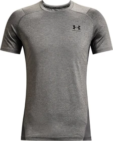 Under Armour HeatGear Armour Funktionsshirt kurzarm carbon heather/black (Herren)