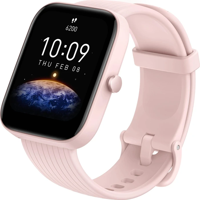 Amazfit Bip 3 Pro Aktivitäts-Tracker rosa