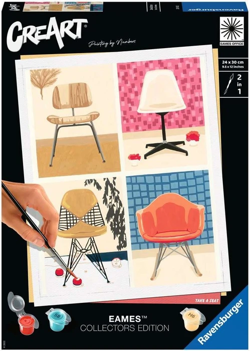 Ravensburger Malen nach Zahlen CreArt EAMES: Take a Seat